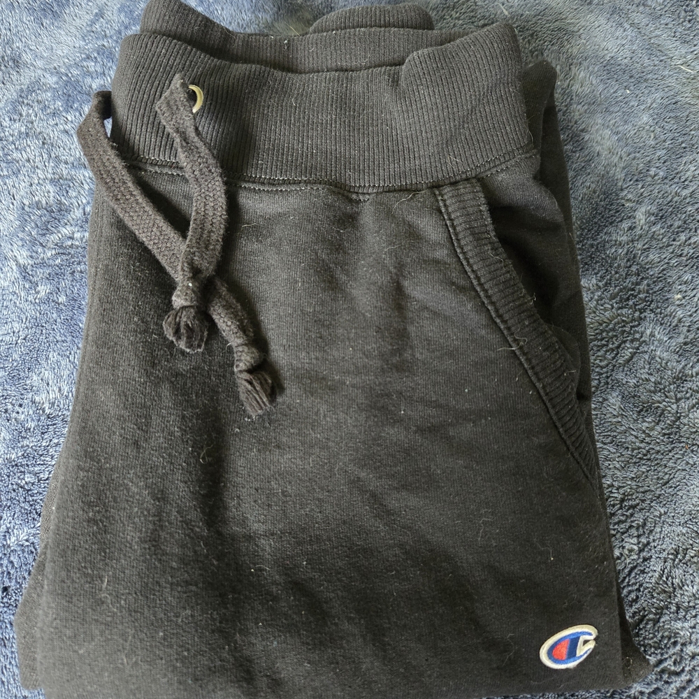 Womens Champion Black Sweatpants